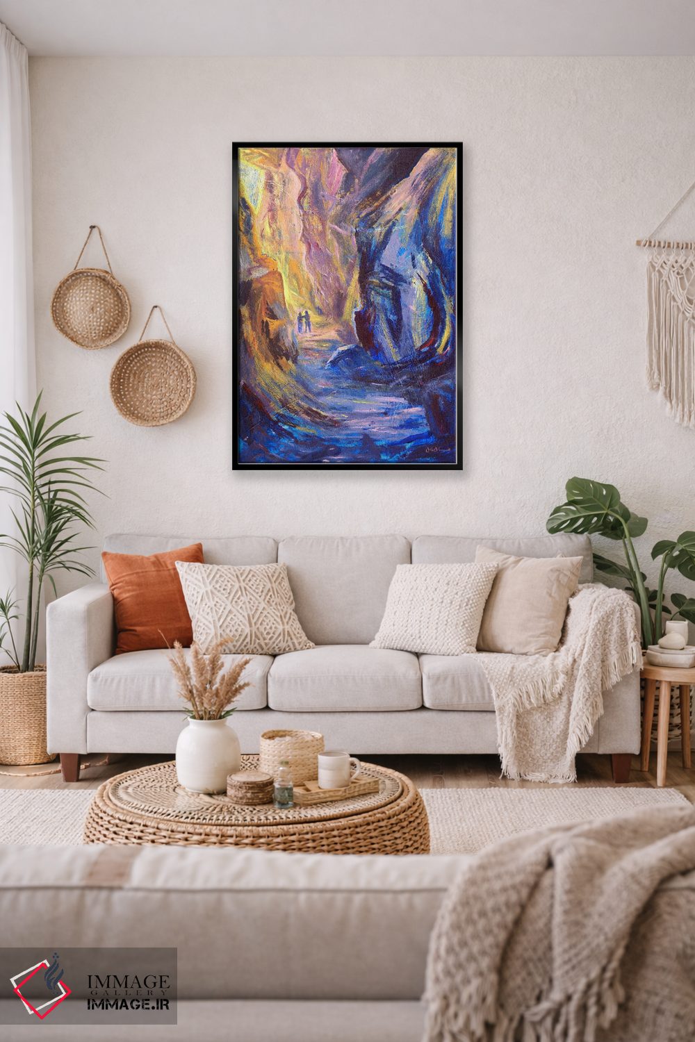 تابلو انتزاعی تو با منی اثر جف جانسون - D3B