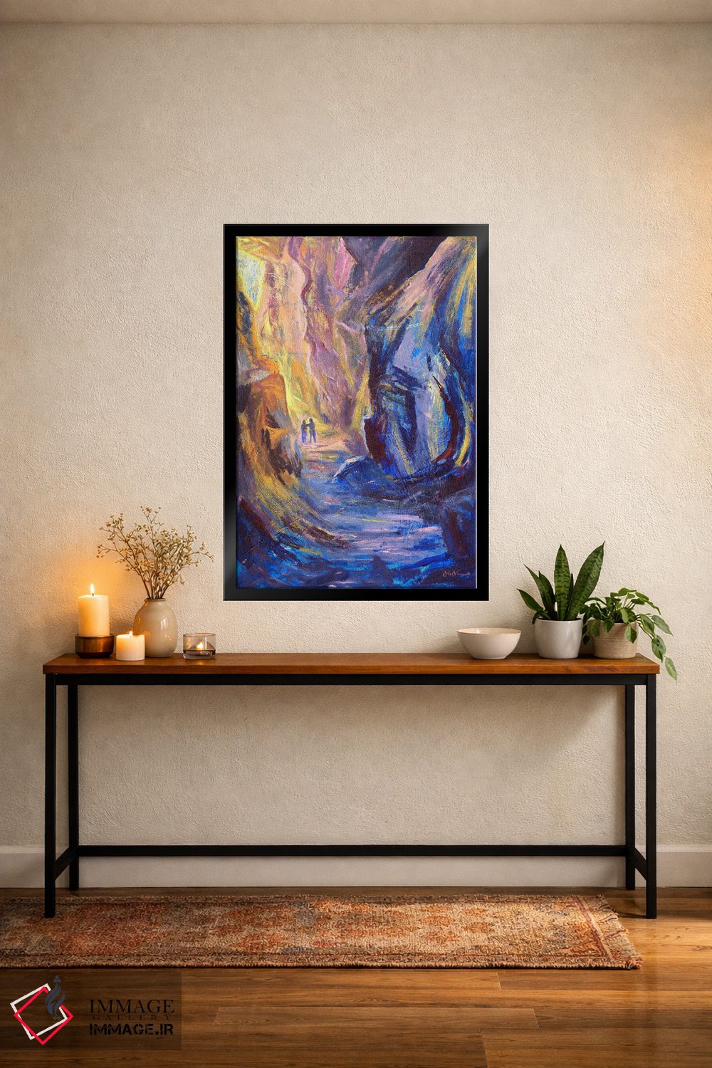 تابلو انتزاعی تو با منی اثر جف جانسون - D5B