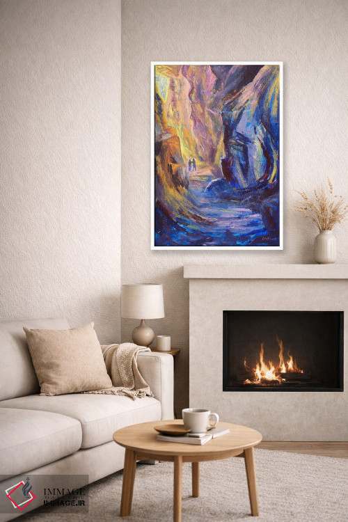 تابلو انتزاعی تو با منی اثر جف جانسون - D6W