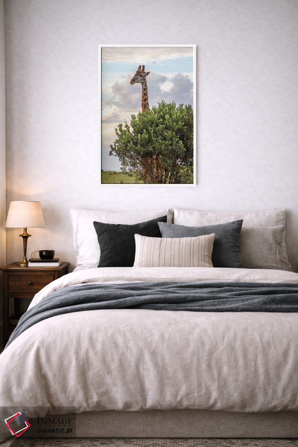 تابلو دکوراتیو درخت شاخ دار اثر جنت فیکار - D6W