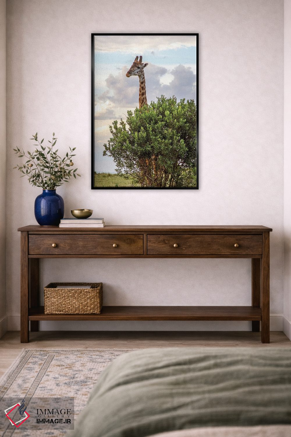 تابلو دکوراتیو درخت شاخ دار اثر جنت فیکار - D5B