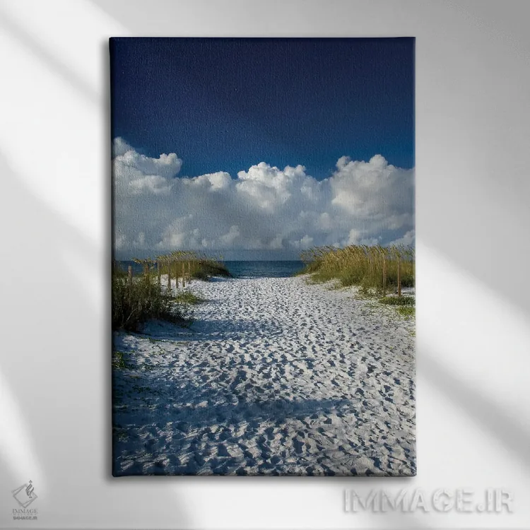 تابلو دکوراتیو مسیر به سوی بهشت اثر جنت فیکار - نمای روبهرو روی دیوار