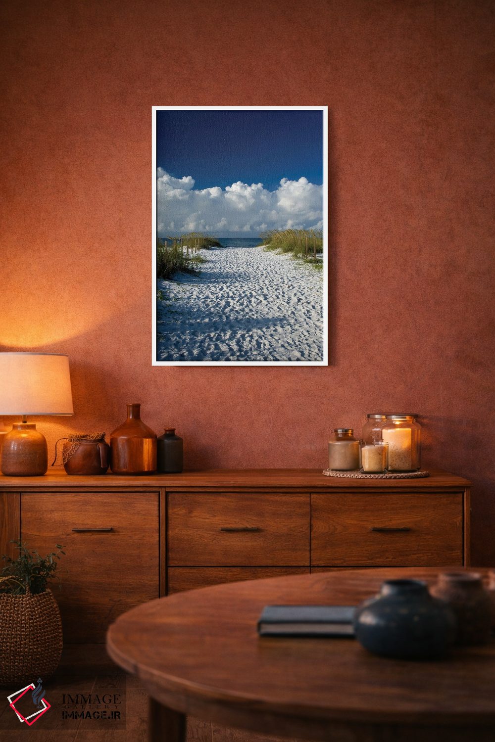 تابلو دکوراتیو مسیر به سوی بهشت اثر جنت فیکار - D2W