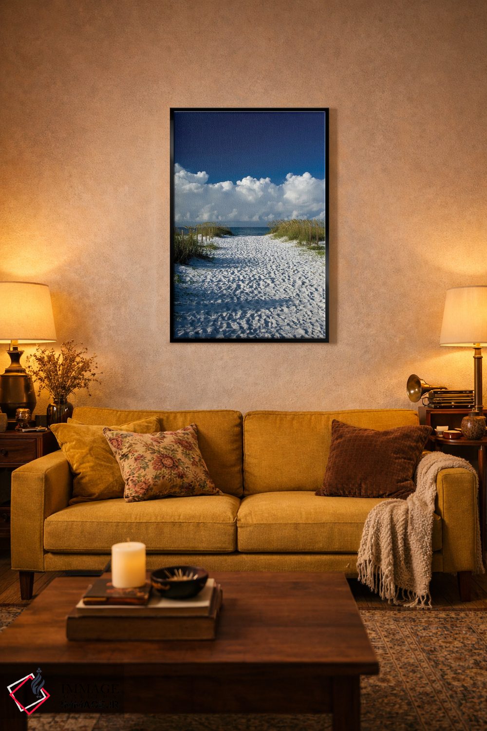 تابلو دکوراتیو مسیر به سوی بهشت اثر جنت فیکار - D3B