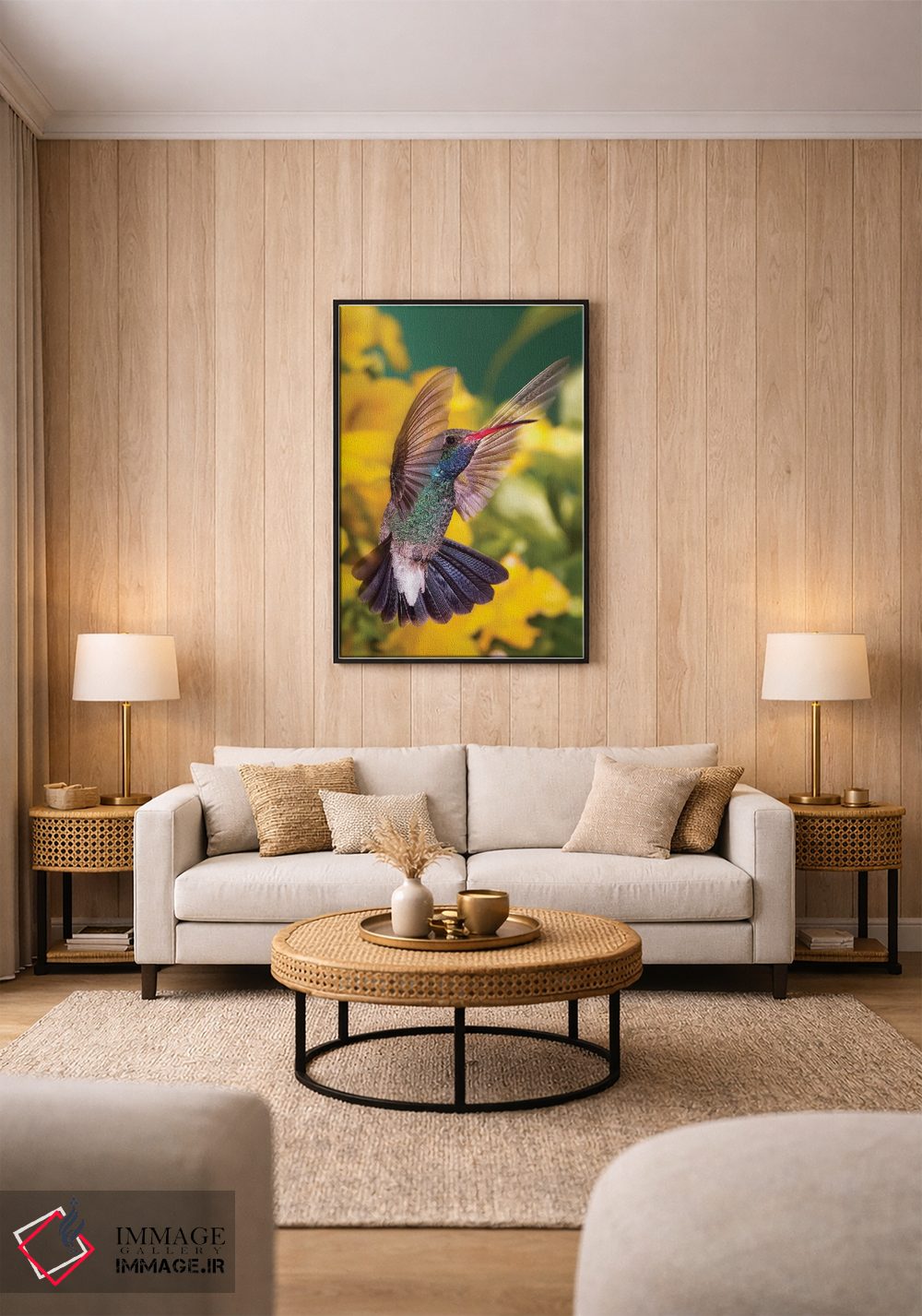 تابلو دکوراتیو سلفی اثر جنت فیکار - D1B