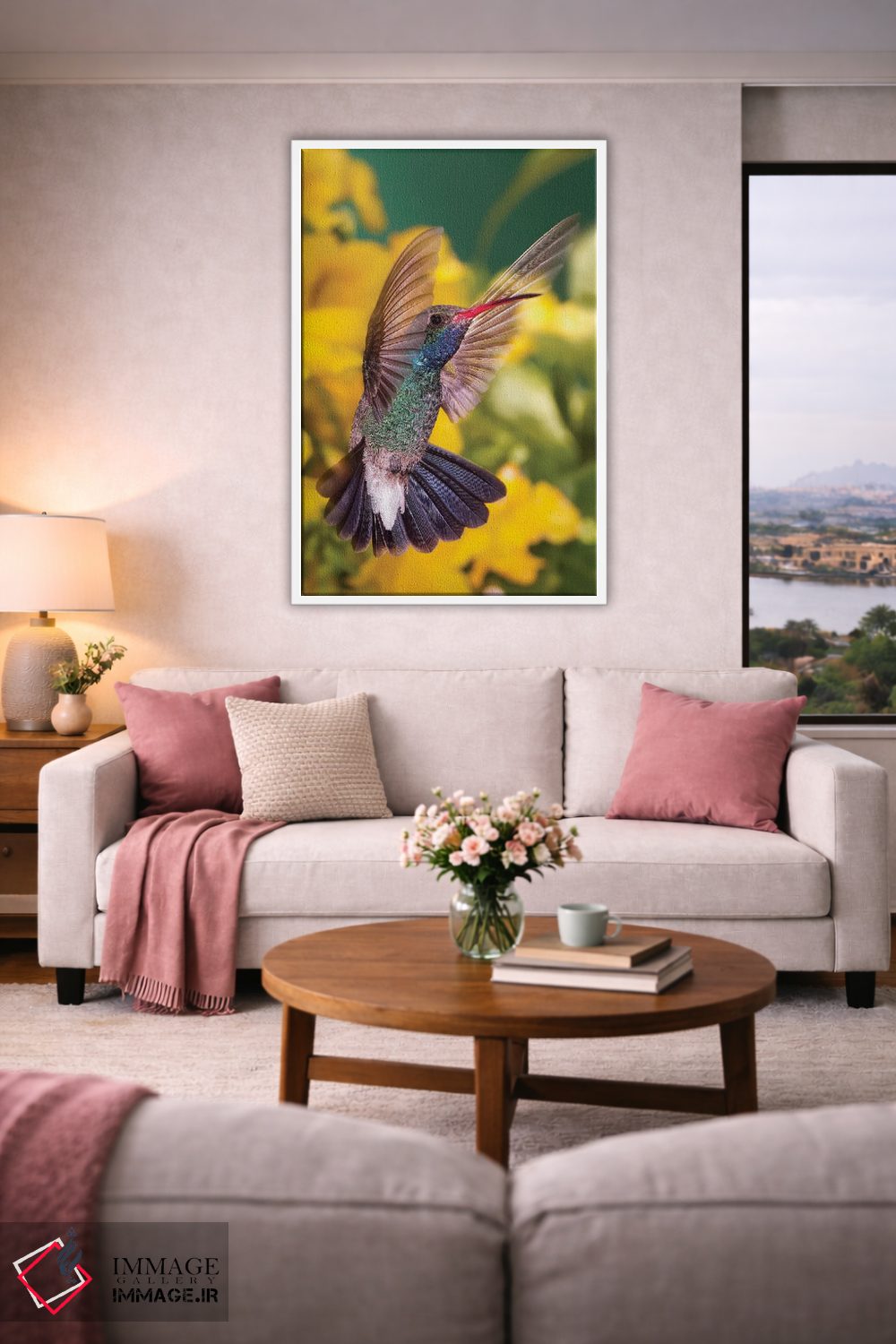 تابلو دکوراتیو سلفی اثر جنت فیکار - D4W