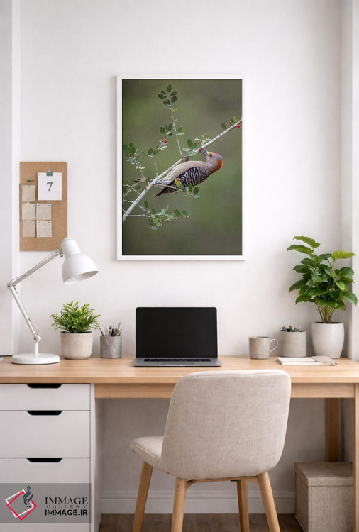 تابلو دکوراتیو دزدکی به خانه رفتن اثر جنت فیکار - D2W