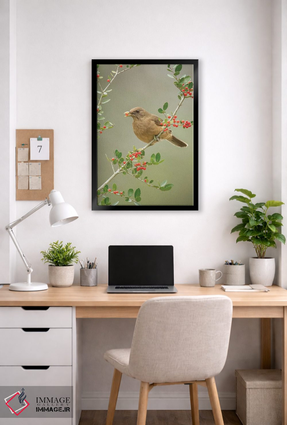 تابلو دکوراتیو یکی برمی دارم اثر جنت فیکار - D5B