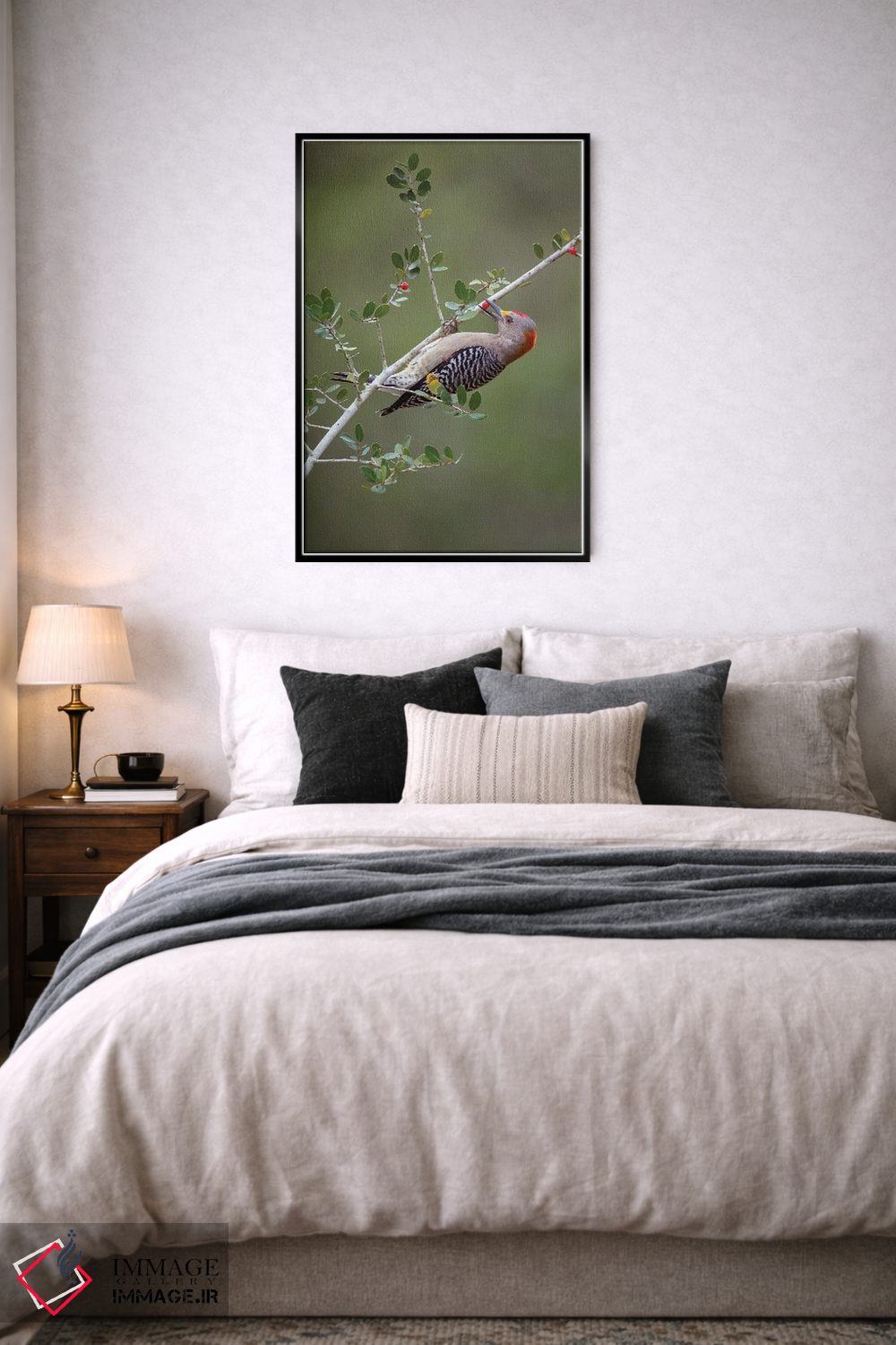 تابلو دکوراتیو دزدکی به خانه رفتن اثر جنت فیکار - D6B