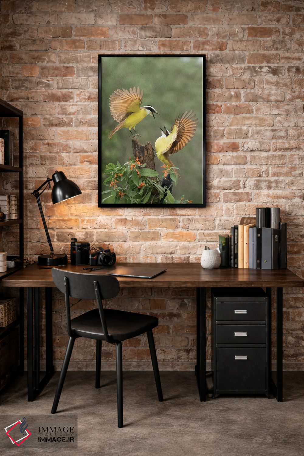 تابلو دکوراتیو دعواهای خانوادگی اثر جنت فیکار - D4B