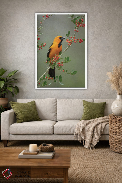 تابلو دکوراتیو این سمت خوب من است اثر جنت فیکار - D1W