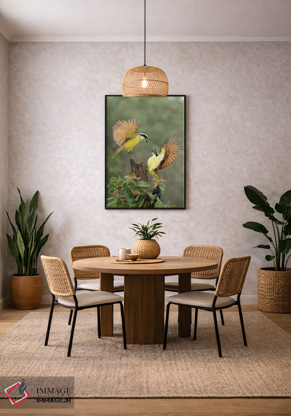 تابلو دکوراتیو دعواهای خانوادگی اثر جنت فیکار - D5B