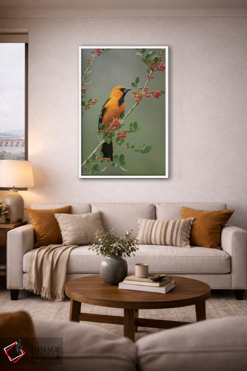 تابلو دکوراتیو این سمت خوب من است اثر جنت فیکار - D4W