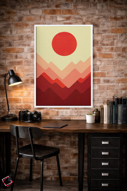 تابلو مینیمال سدونا اثر جی فلک - D3W