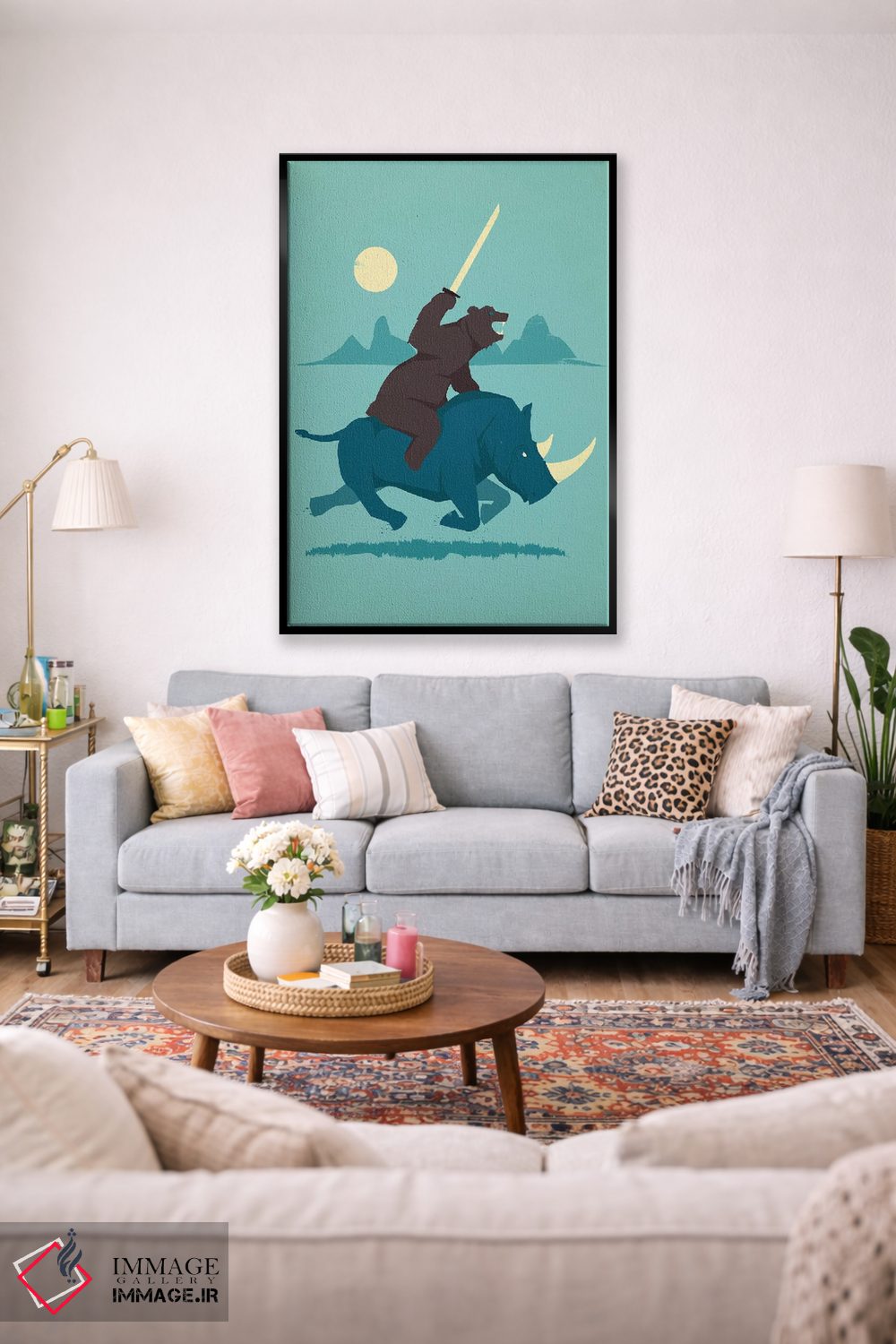 تابلو دکوراتیو تصمیم گیرنده اثر جی فلک - D2B