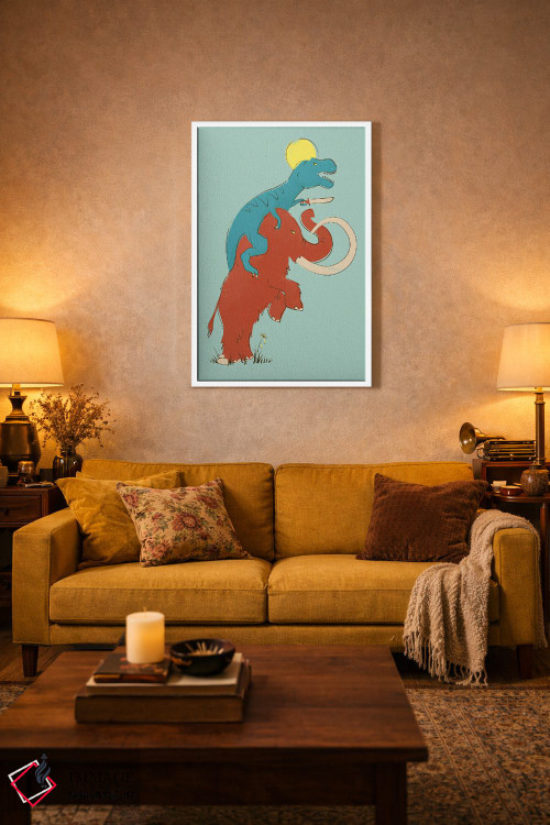 تابلو دکوراتیو یورش! اثر جی فلک - D2W