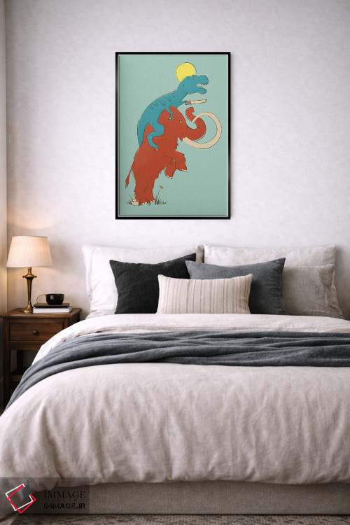 تابلو دکوراتیو یورش! اثر جی فلک - D6B