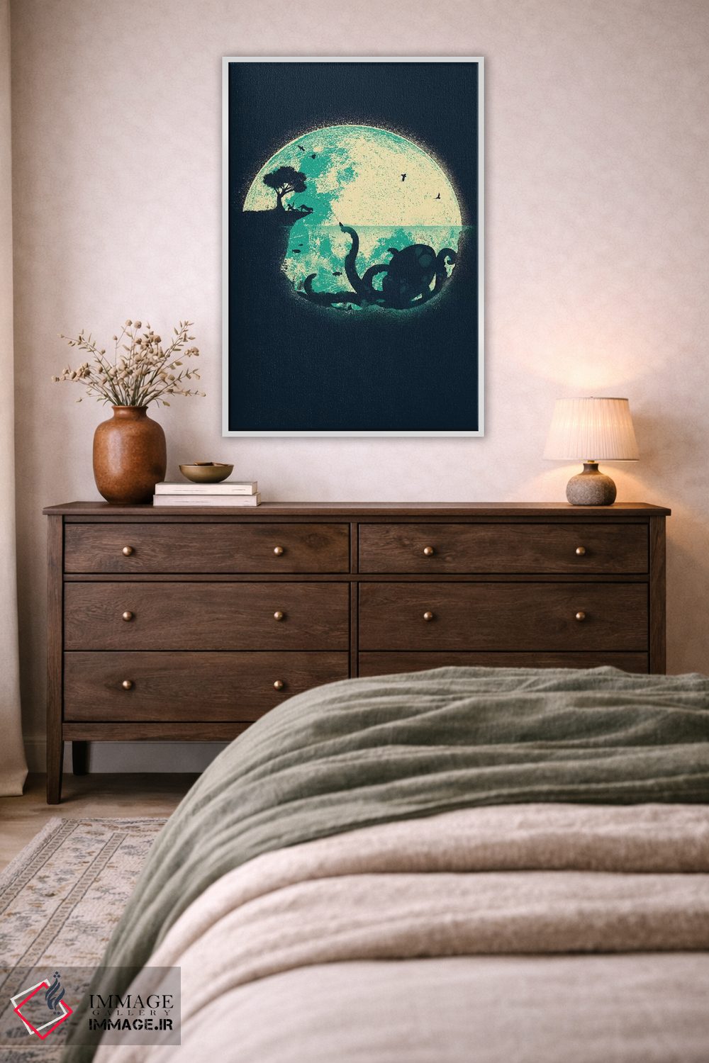 تابلو دکوراتیو آن بزرگه اثر جی فلک - D2W