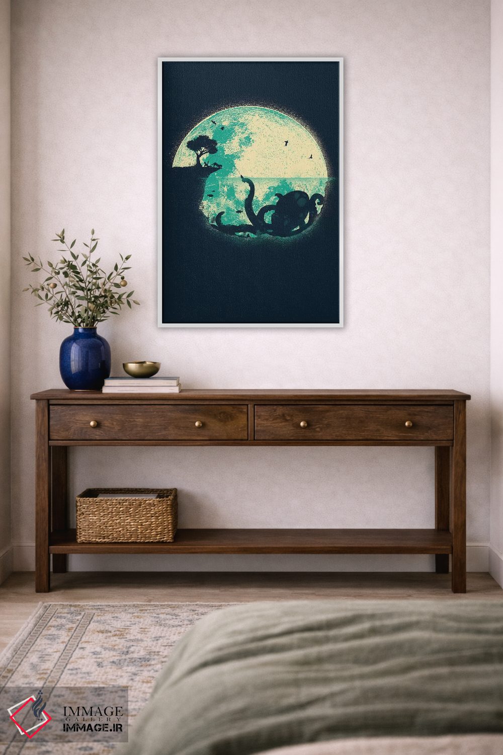 تابلو دکوراتیو آن بزرگه اثر جی فلک - D3W
