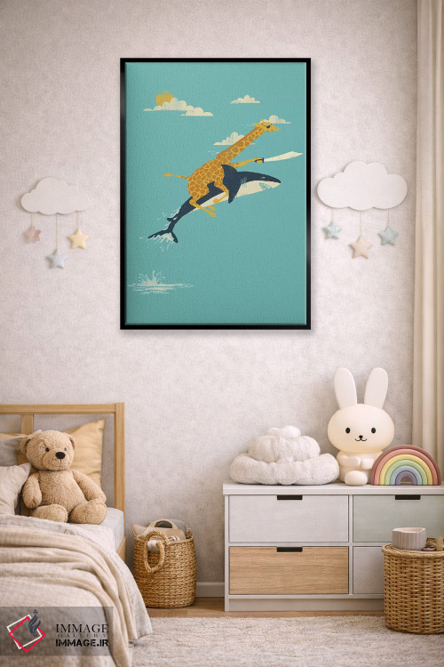 تابلو دکوراتیو رو به جلو! اثر جی فلک - D6B