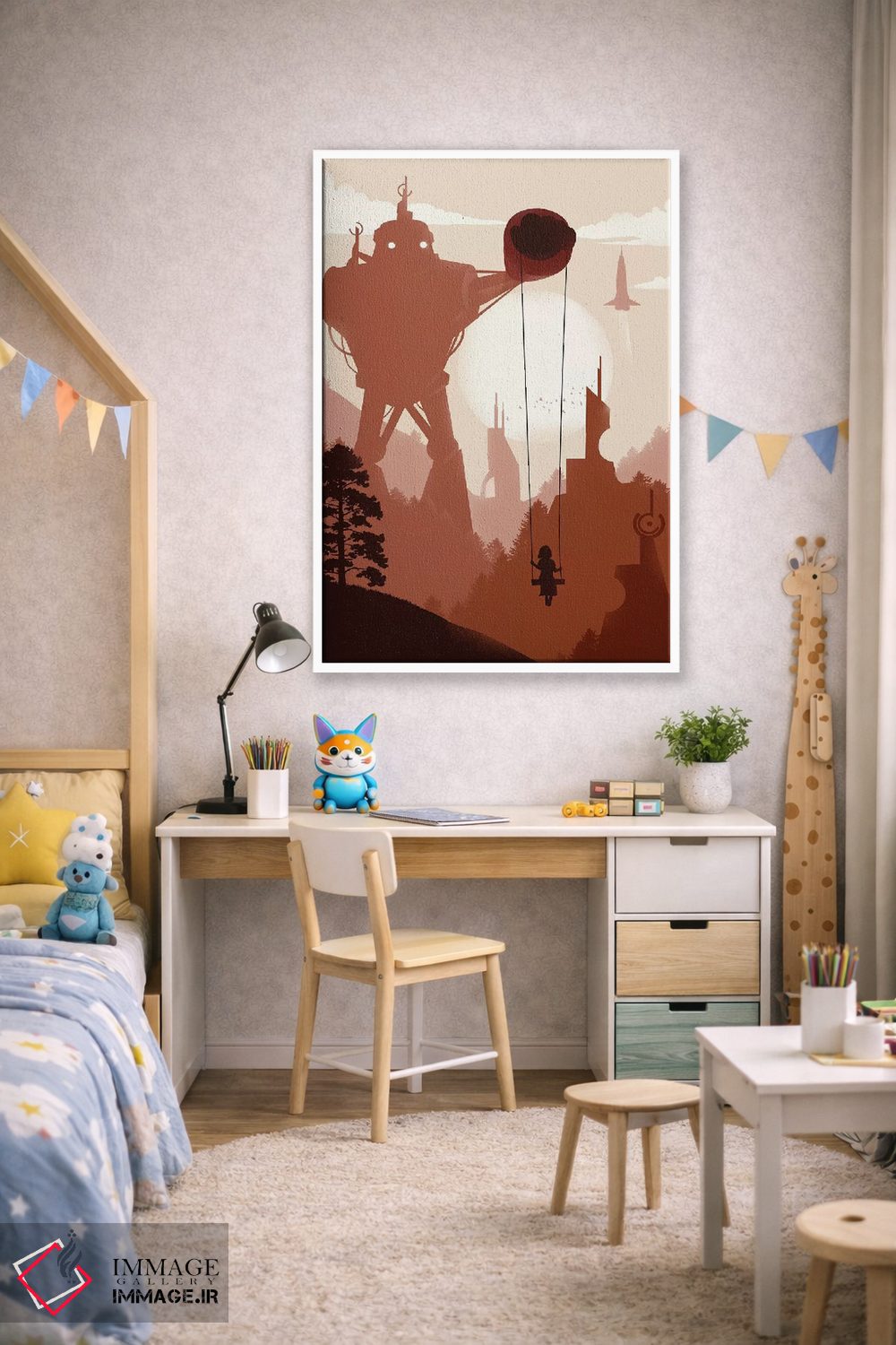 تابلو دکوراتیو در سال ۲۰۰ اثر جی فلک - D1W