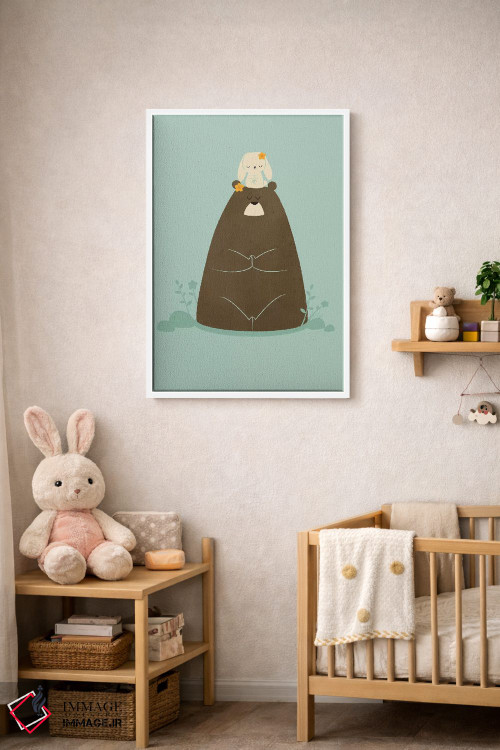 تابلو مدرن ناماسته اثر جی فلک - D3W