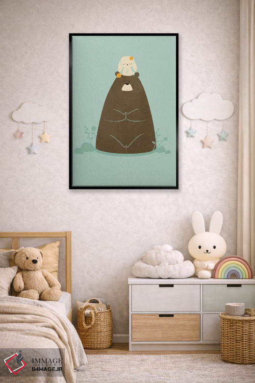 تابلو مدرن ناماسته اثر جی فلک - D6B