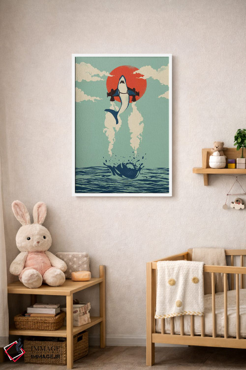 تابلو مدرن بالاتر از عمق اثر جی فلک - D3W