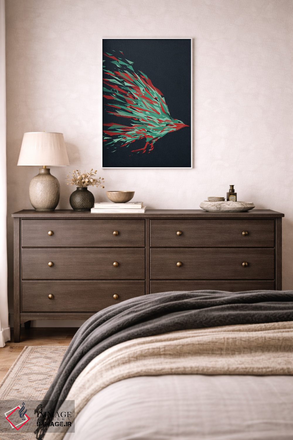 تابلو مدرن چابک اثر جی فلک - D4W