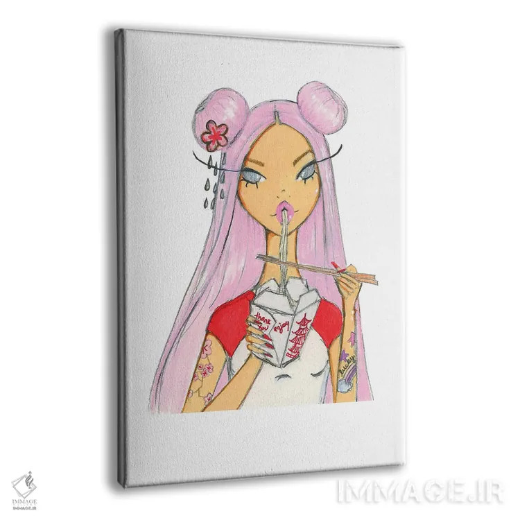 تابلو دکوراتیو خوش شانس اثر جوزفینا فرناندز - نمای پرسپکتیو محصول