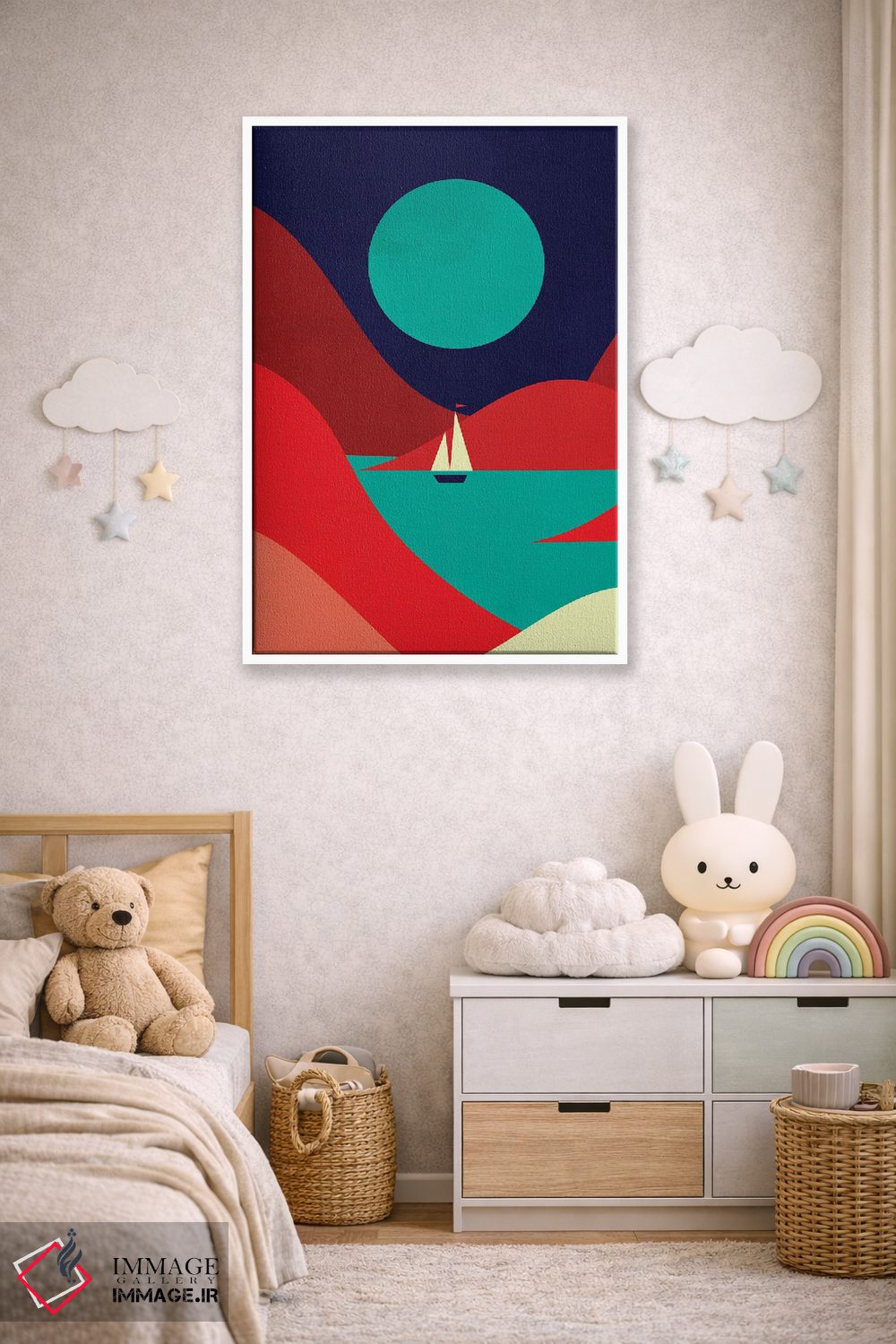 تابلو دکوراتیو خور اثر جی فلک - D4W