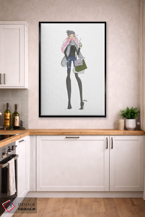 تابلو دکوراتیو قدم زدن پاییزی اثر جوزفینا فرناندز - D2B