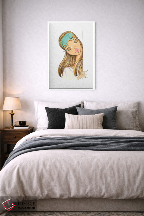 تابلو دکوراتیو می توانم از گوشی ات استفاده کنم؟ اثر جوزفینا فرناندز - D6W