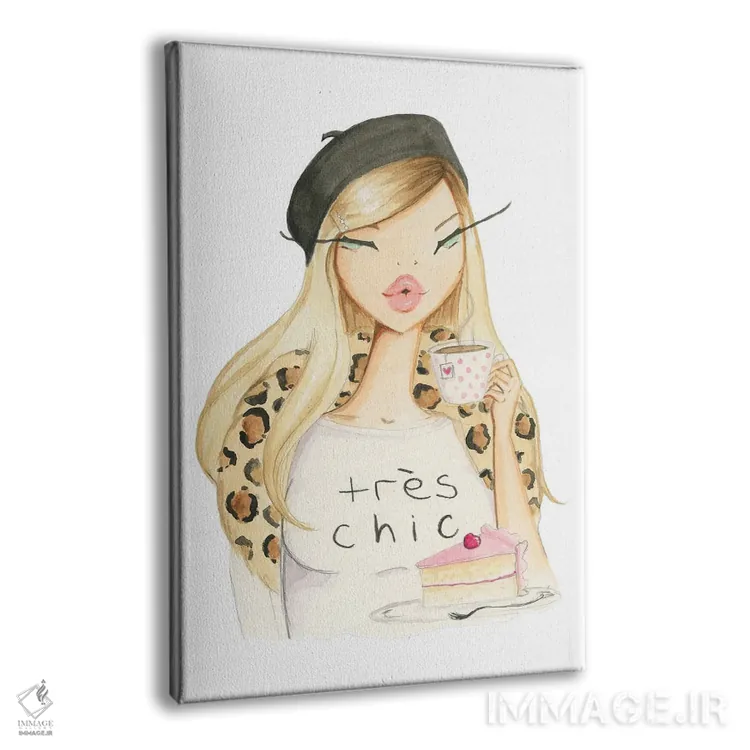 تابلو دکوراتیو بسیار شیک اثر جوزفینا فرناندز - نمای پرسپکتیو محصول