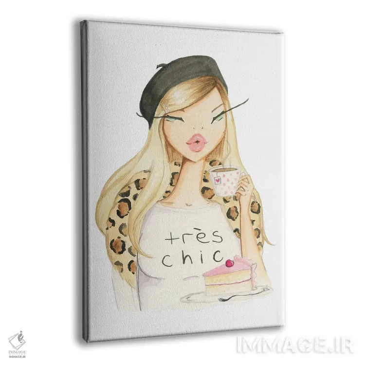 تابلو دکوراتیو بسیار شیک اثر جوزفینا فرناندز - نمای پرسپکتیو محصول