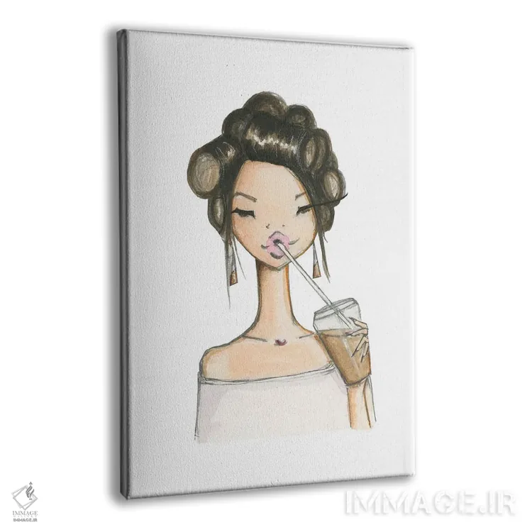 تابلو دکوراتیو سلنا اثر جوزفینا فرناندز - نمای پرسپکتیو محصول