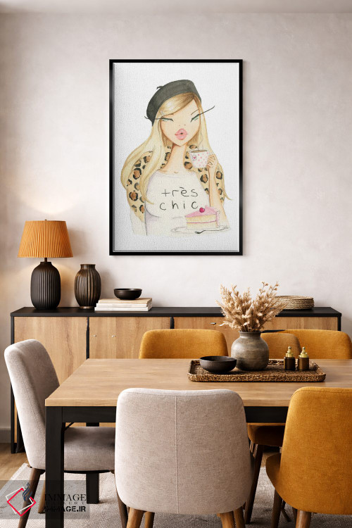 تابلو دکوراتیو بسیار شیک اثر جوزفینا فرناندز - D6B