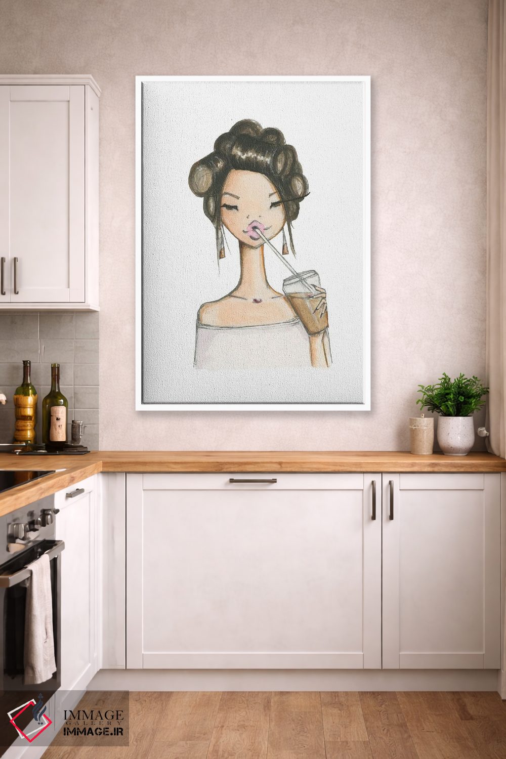 تابلو دکوراتیو سلنا اثر جوزفینا فرناندز - D3W