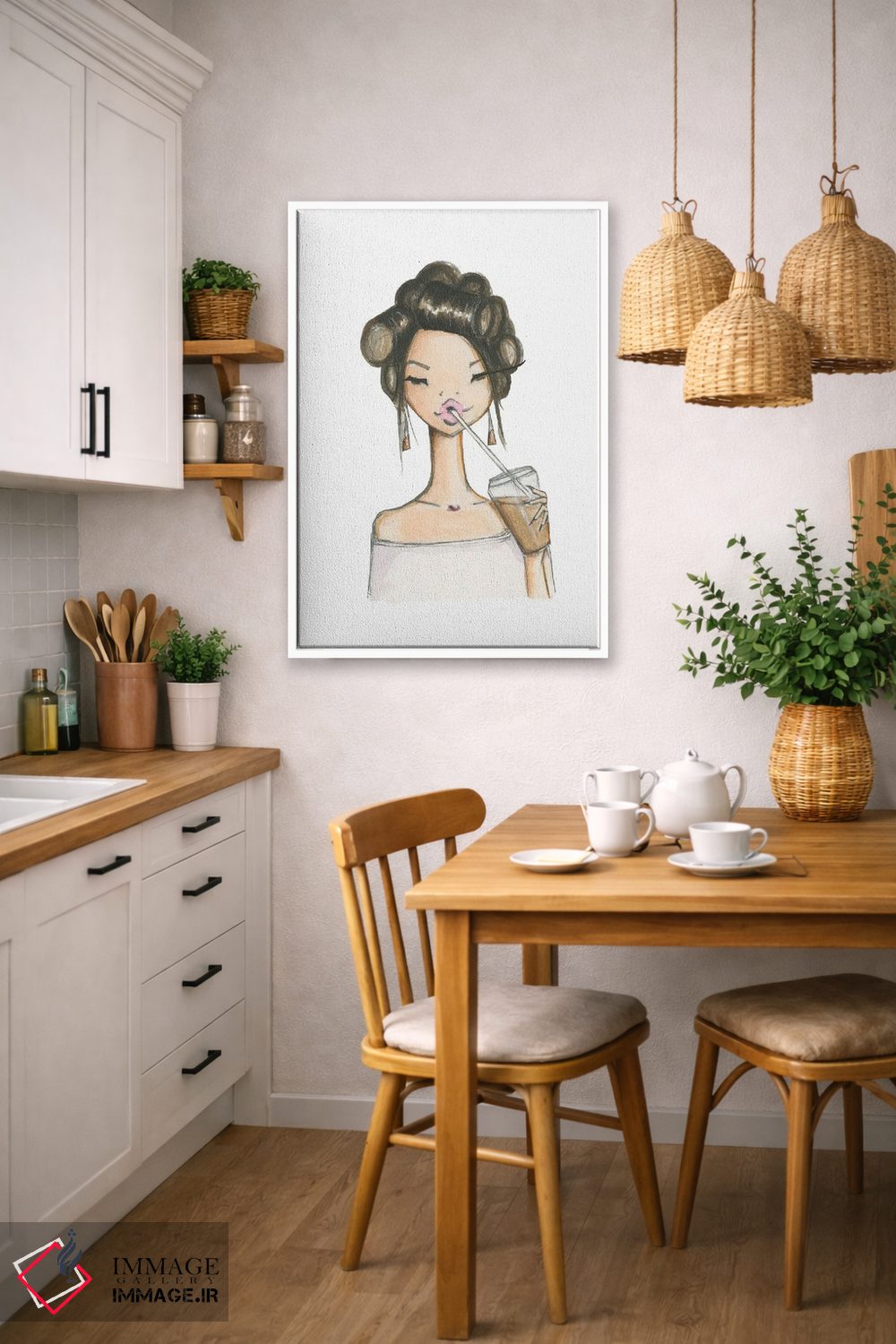 تابلو دکوراتیو سلنا اثر جوزفینا فرناندز - D5W