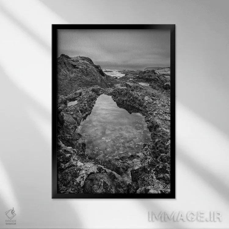 تابلو دکوراتیو California, Carmel, Point Lobos,آمریکا، کالیفرنیا، کارمل، پوین… اثر جان فورد - نمای قابدار مشکی