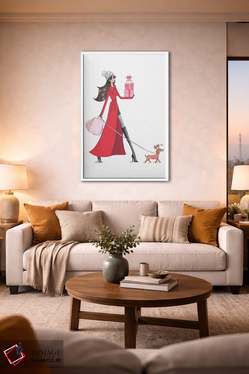 تابلو دکوراتیو بابانوئل عزیزم اثر جوزفینا فرناندز - D1W