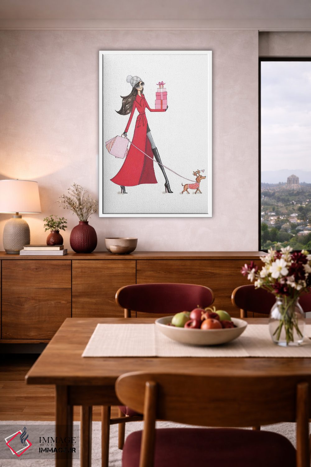 تابلو دکوراتیو بابانوئل عزیزم اثر جوزفینا فرناندز - D3W