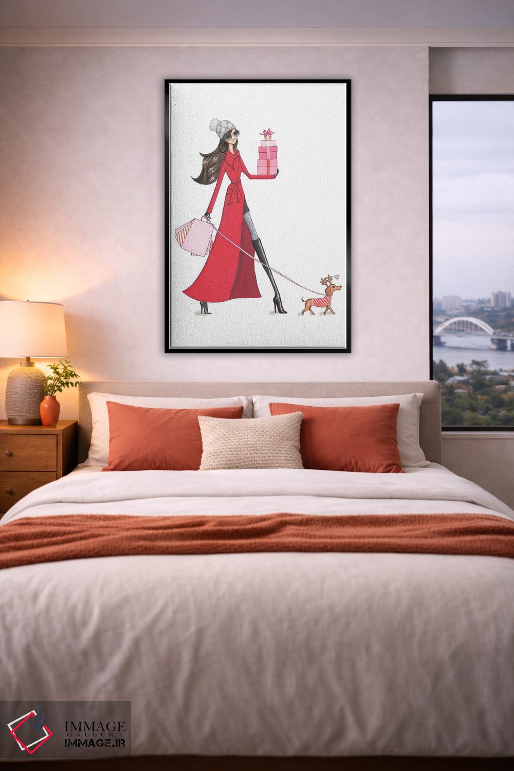 تابلو دکوراتیو بابانوئل عزیزم اثر جوزفینا فرناندز - D4B