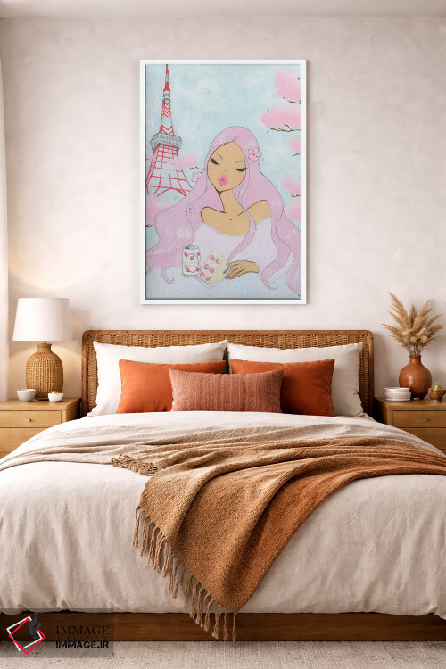 تابلو دکوراتیو توکیو و او اثر جوزفینا فرناندز - D2W