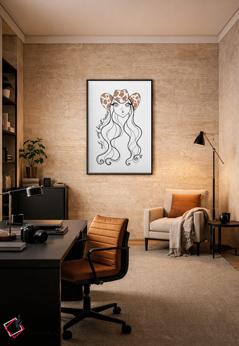 تابلو دکوراتیو اولین بارم نیست اثر جوزفینا فرناندز - D6B