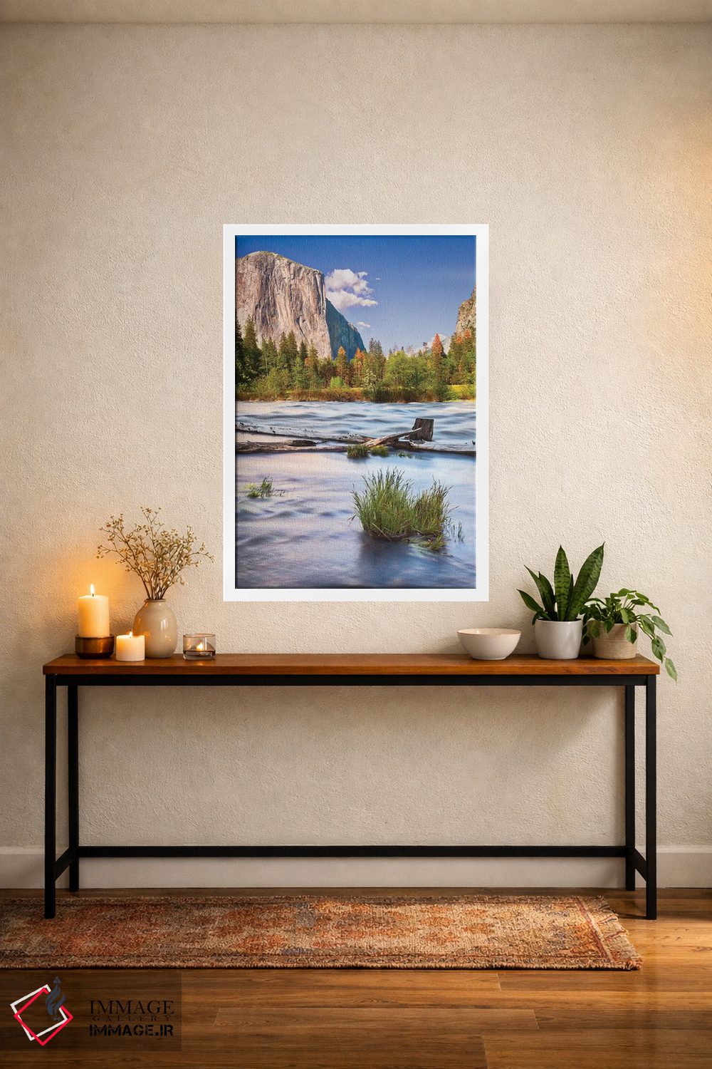 تابلو دکوراتیو California, Yosemite, Valley View,آمریکا، کالیفرنیا، یوسمیتی… اثر جان فورد - D2W