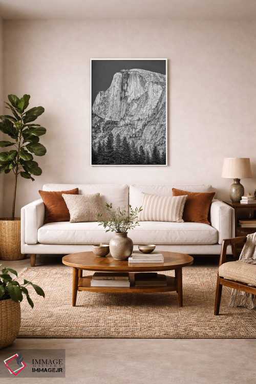 تابلو دکوراتیو California, Yosemite, Half Dome,آمریکا، کالیفرنیا، یوسمیتی، ها… اثر جان فورد - D4W