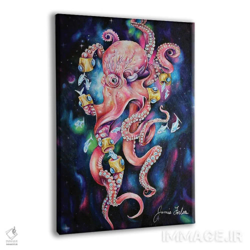 تابلو دکوراتیو غوطه وری عمیق اثر جیمی فوربز - نمای پرسپکتیو محصول