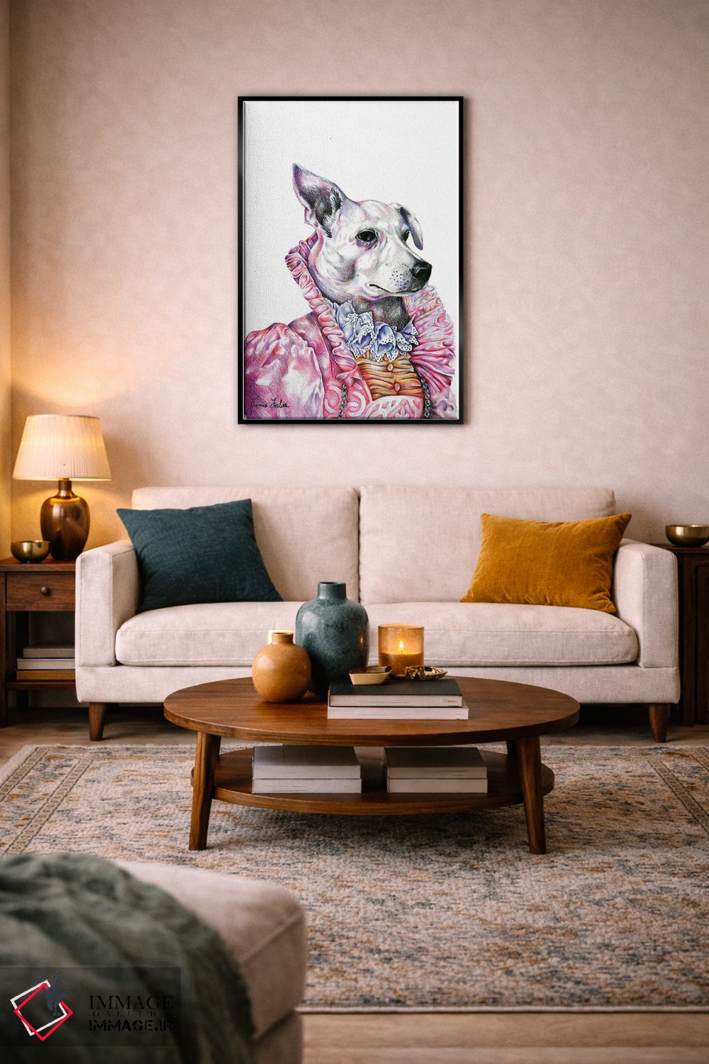 تابلو دکوراتیو ناوی اثر جیمی فوربز - D6B