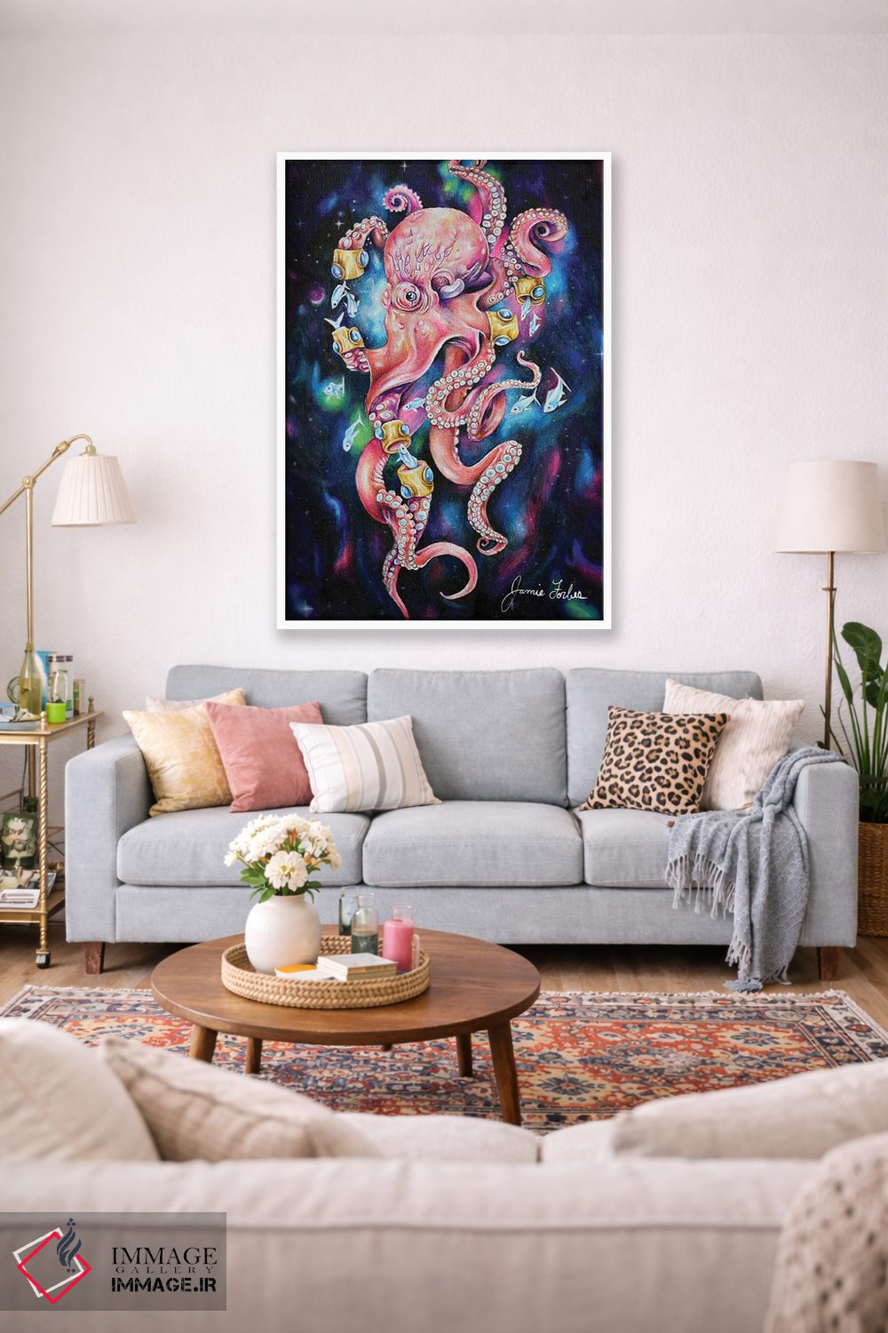 تابلو دکوراتیو غوطه وری عمیق اثر جیمی فوربز - D1W